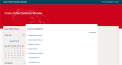 Desktop Screenshot of moodle.creteschools.org